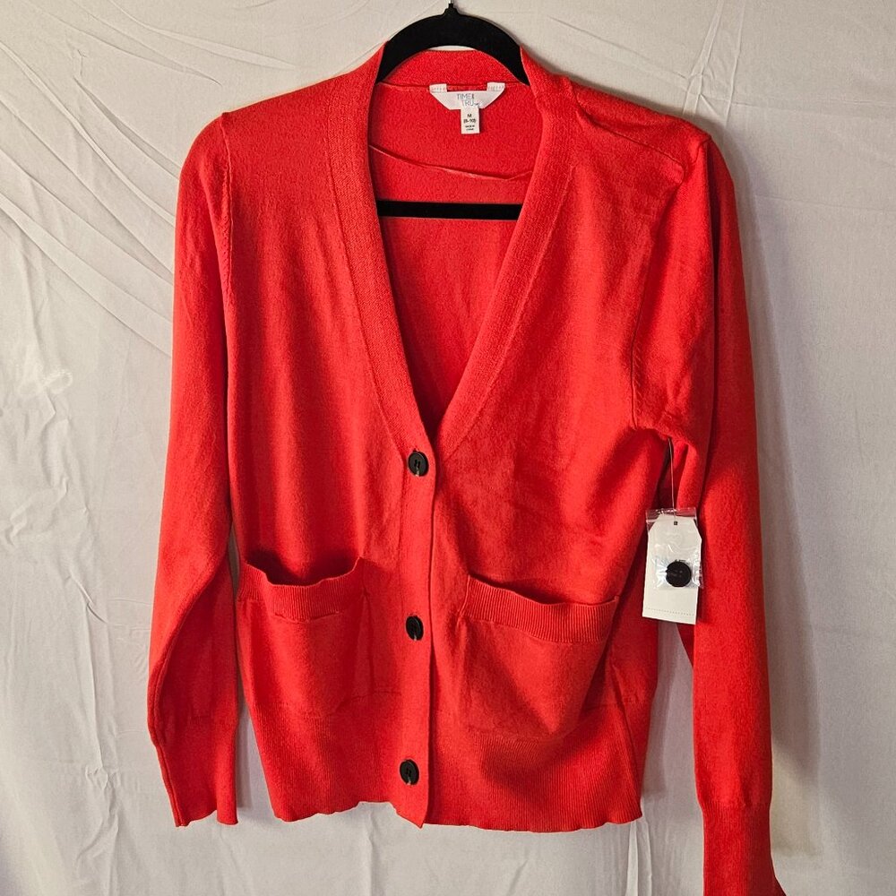 Time and True Cardigan Sweater - Size M (8-10) - NWT